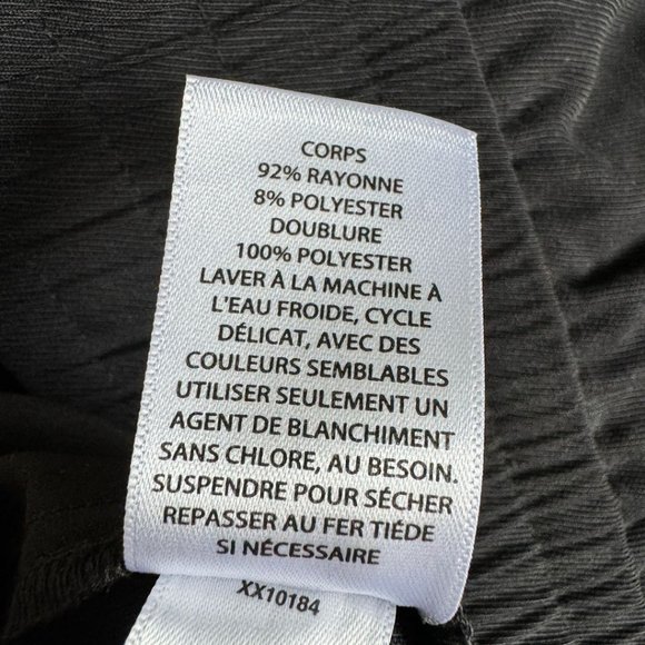 Open Edit Light Summer Dress Shorts | Black | US L - Picture 6 of 6